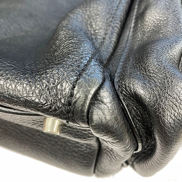 プラダ BR2703 ブラック NERO レザー ハンドバッグ レディース PRADA 【中古】