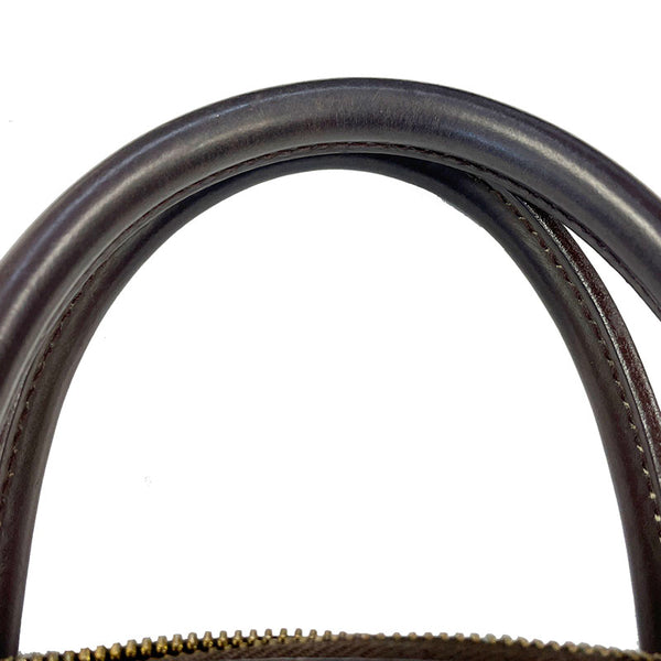 ルイ ヴィトン ダミエ ブレラ N51150 ブラウン PVC レザー ハンドバッグ レディース LOUIS VUITTON 【中古】