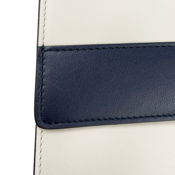 グッチ ディオニュソス バンブー ハンドバッグ ショルダーバッグ 2WAY 448075 ホワイト ネイビー レッド レザー レディース GUCCI 【中古】