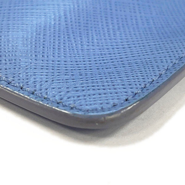 サルヴァトーレフェラガモ ガンチーニ コインケース KY-22 B956 ブルー レザー レディース Salvatore Ferragamo 【中古】