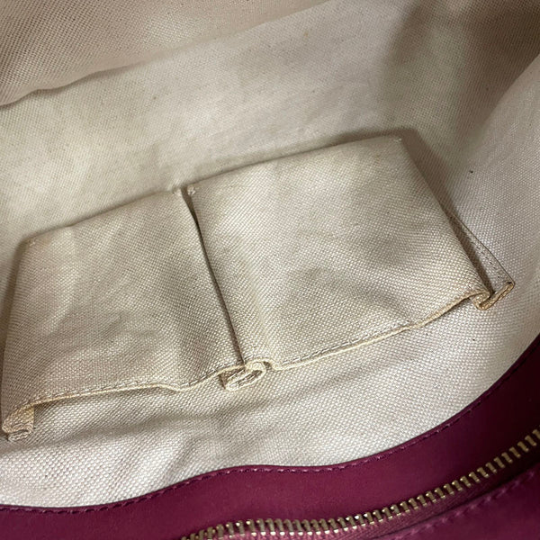 グッチ グッチシマ メイフェア 257063 ワインレッド レザー トートバッグ レディース GUCCI 【中古】