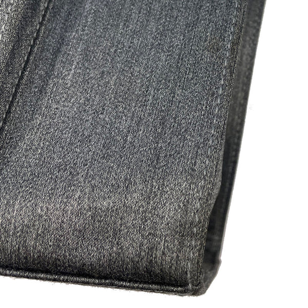 サルヴァトーレフェラガモ ガンチーニ EF 21 8820 ダークグレー キャンバス トートバッグ レディース Salvatore Ferragamo 【中古】