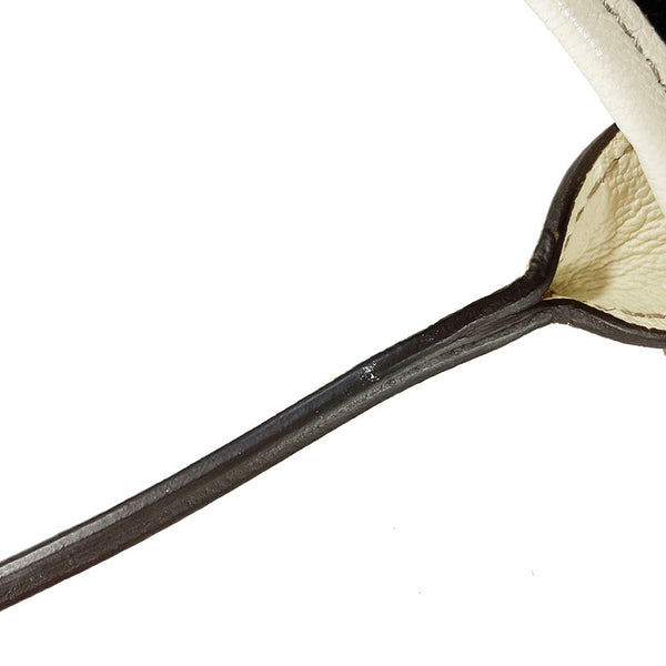 グッチ プリンシー 163805 ホワイト レザー トートバッグ レディース GUCCI 【中古】