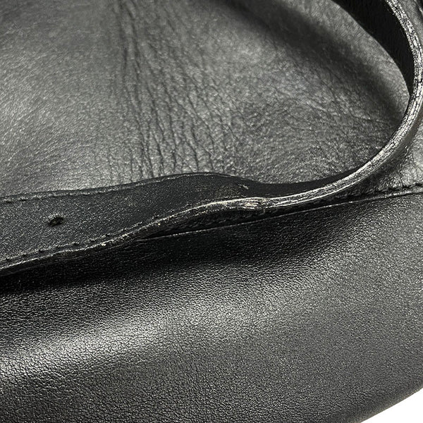 グッチ バンブー 003 3444 ブラック レザー リュック バックパック レディース GUCCI 【中古】