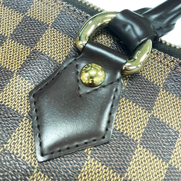 ルイ ヴィトン ダミエ サレヤMM トートバッグ N51182 ブラウン PVC レザー レディース LOUIS VUITTON 【中古】