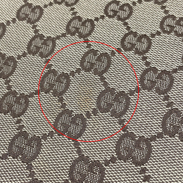 グッチ ＧＧキャンバス 33900 ベージュ ブラウン キャンバス レザー ワンショルダー レディース GUCCI 【中古】