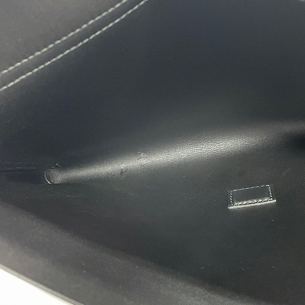 グッチ GGカレイド ブラウン ブラック PVC クラッチバッグ メンズ GUCCI 【中古】