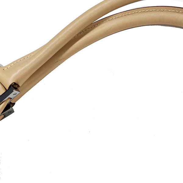 グッチ GGキャンバス ジャッキー 002 1067 ベージュ キャンバス レザー ショルダーバッグ レディース GUCCI 【中古】