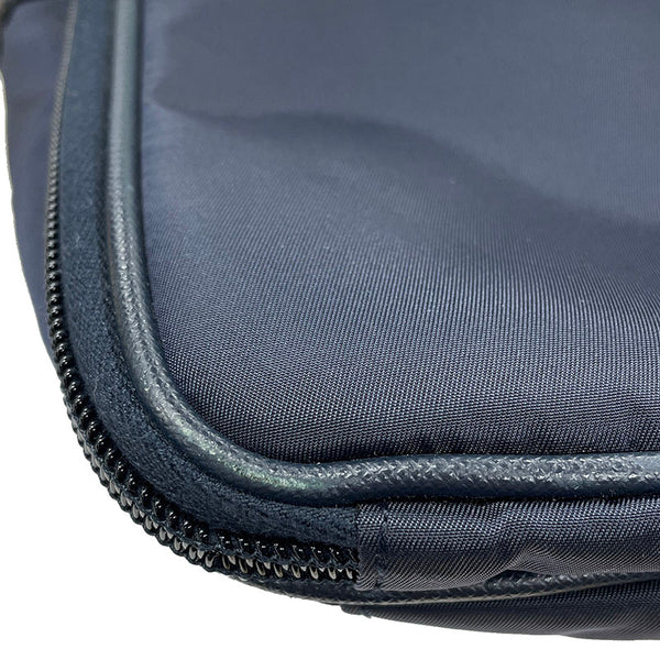 プラダ 2VE407 ネイビー ナイロン ビジネスバッグ ショルダーバッグ 2WAY メンズ PRADA 【中古】
