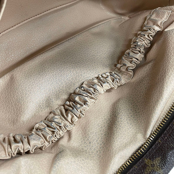 ルイ ヴィトン モノグラム トゥルース トワレット28 M47522 ブラウン PVC レザー ポーチ レディース LOUIS VUITTON 【中古】
