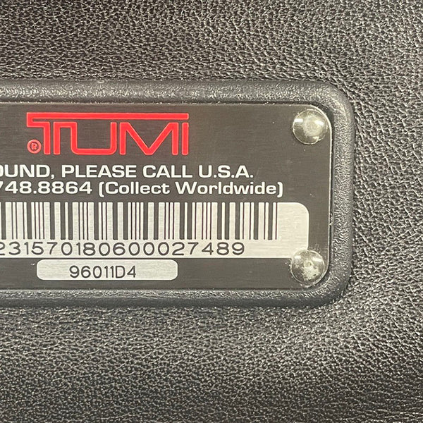 トゥミ ビジネスバッグ ブラック レザー メンズ TUMI 【中古】