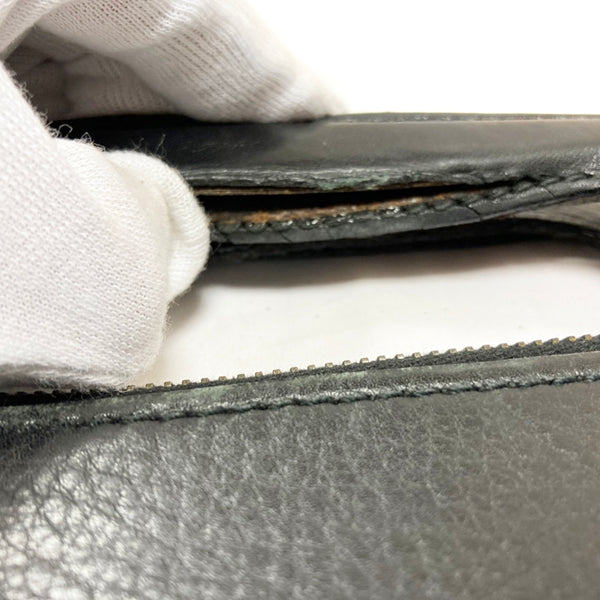 グッチ 152604 ブラック レザー ブリーフケース メンズ GUCCI 【中古】