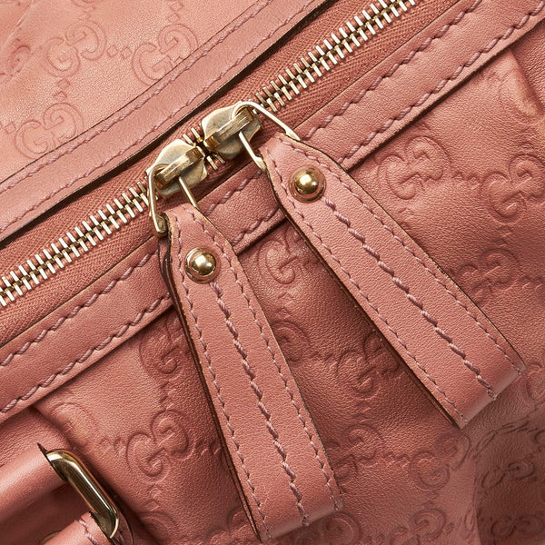 グッチ グッチシマ スーキー ハンドバッグ ショルダーバッグ 2WAY 247902 ローズピンク レザー レディース GUCCI 【中古】