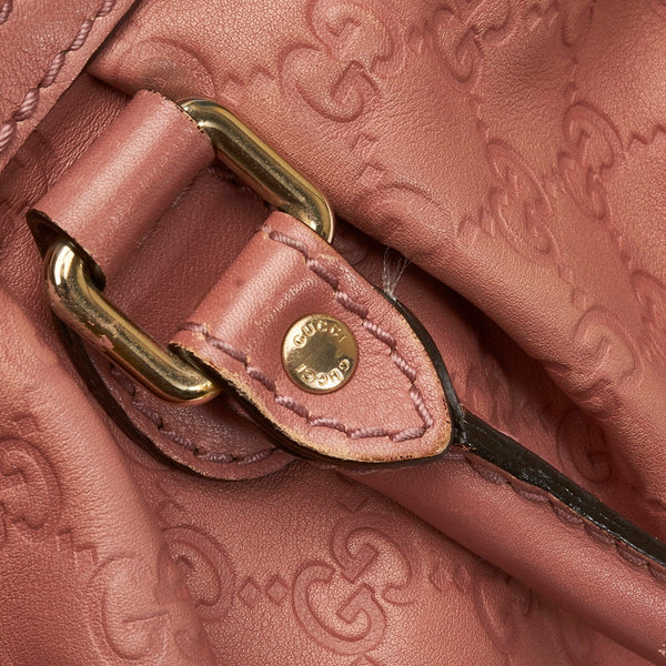 グッチ グッチシマ スーキー ハンドバッグ ショルダーバッグ 2WAY 247902 ローズピンク レザー レディース GUCCI 【中古】