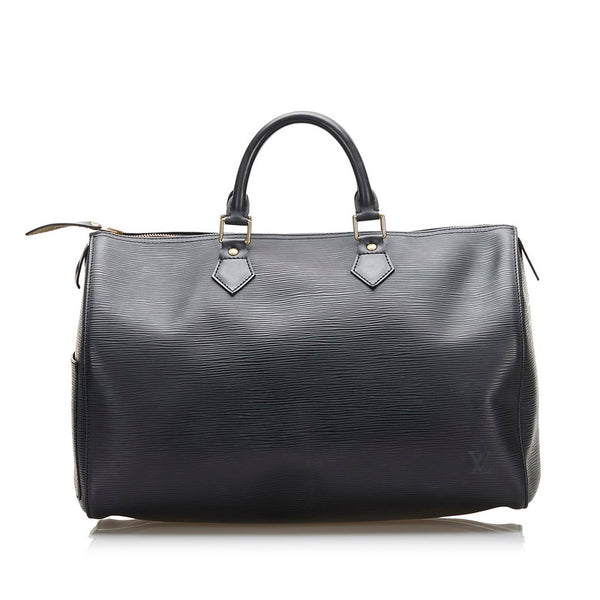 ルイ ヴィトン エピ スピーディ35 ハンドバッグ ボストンバッグ M42992 ノワール ブラック レザー レディース LOUIS VUITTON 【中古】