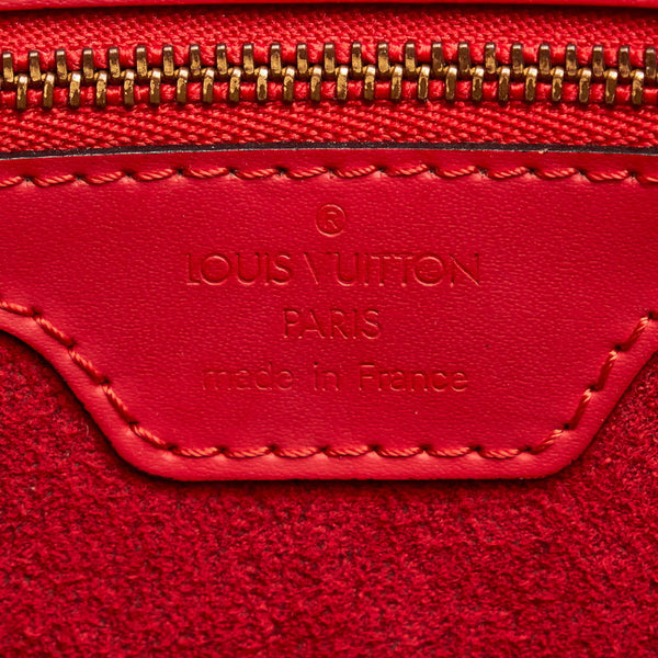 ルイ ヴィトン エピ リュサック トートバッグ ショルダーバッグ M52287 カスティリアンレッド レザー レディース LOUIS VUITTON 【中古】