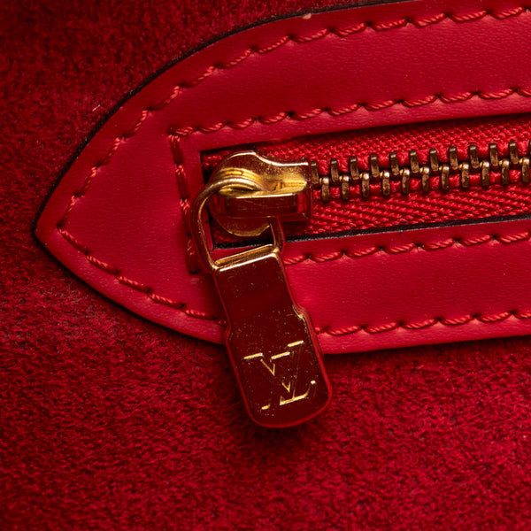 ルイ ヴィトン エピ リュサック トートバッグ ショルダーバッグ M52287 カスティリアンレッド レザー レディース LOUIS VUITTON 【中古】
