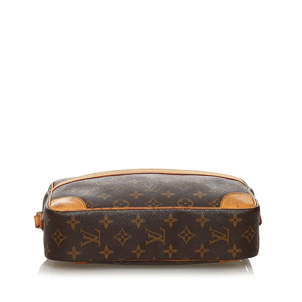 ルイ ヴィトン モノグラム トロカデロ M51274 ブラウン PVC レザー 斜めがけ ショルダー レディース LOUIS VUITTON 【中古】