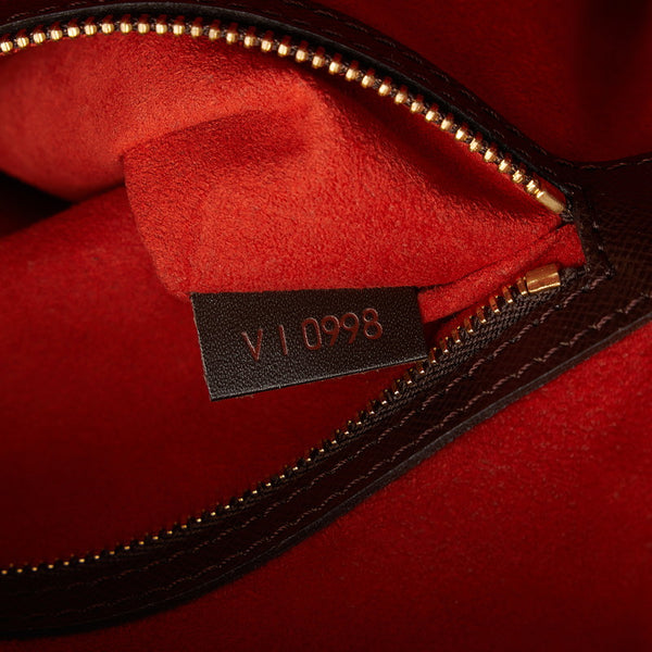 ルイ ヴィトン ダミエ ブレラ ハンドバッグ N51150 ブラウン PVC レザー レディース LOUIS VUITTON 【中古】