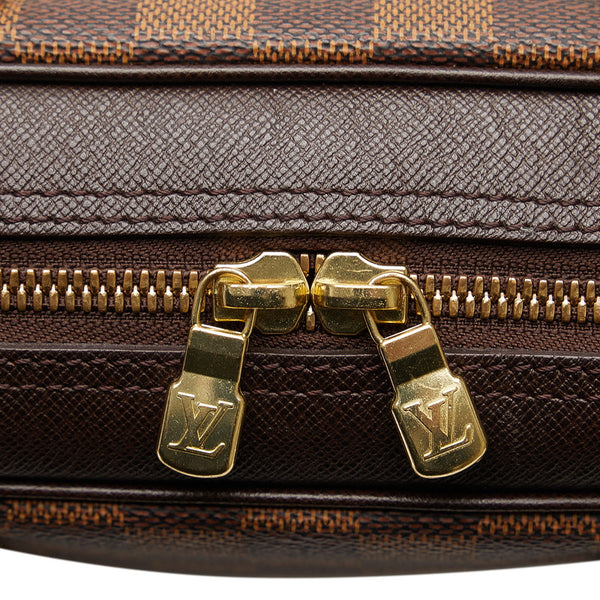 ルイ ヴィトン ダミエ ブレラ ハンドバッグ N51150 ブラウン PVC レザー レディース LOUIS VUITTON 【中古】