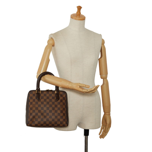 ルイ ヴィトン ダミエ ブレラ ハンドバッグ N51150 ブラウン PVC レザー レディース LOUIS VUITTON 【中古】