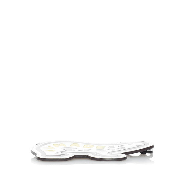 ルイ ヴィトン × ヒューマンメイド ダミエ ベア コインケース N60387 レザー PVC レディース LOUIS VUITTON 【中古】