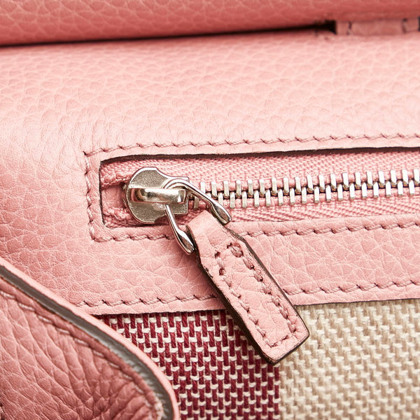 グッチ バンブー デイリー ハンドバッグ ショルダーバッグ 2WAY 392013 ピンク レザー レディース GUCCI 【中古】