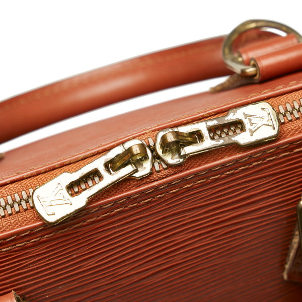 ルイ ヴィトン エピ アルマ M52143 ブラウン レザー ハンドバッグ レディース LOUIS VUITTON 【中古】