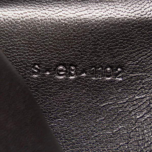 セリーヌ クラッチバッグ レッド レザー ハラコ レディース CELINE 【中古】