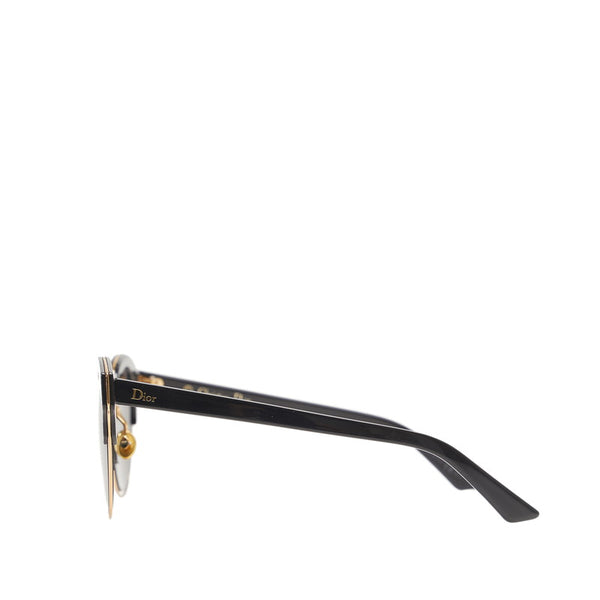 ディオール ウェリントン型 サングラス J63Y1 ブラック プラスチック レディース Dior 【中古】