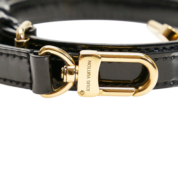 ルイ ヴィトン モノグラム ヴェルニ ショルダーストラップ ノワール ブラック パテントレザー レディース LOUIS VUITTON 【中古】