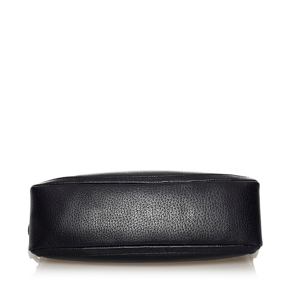 グッチ アビー ワンショルダーバッグ 130939 ブラック レザー レディース GUCCI 【中古】