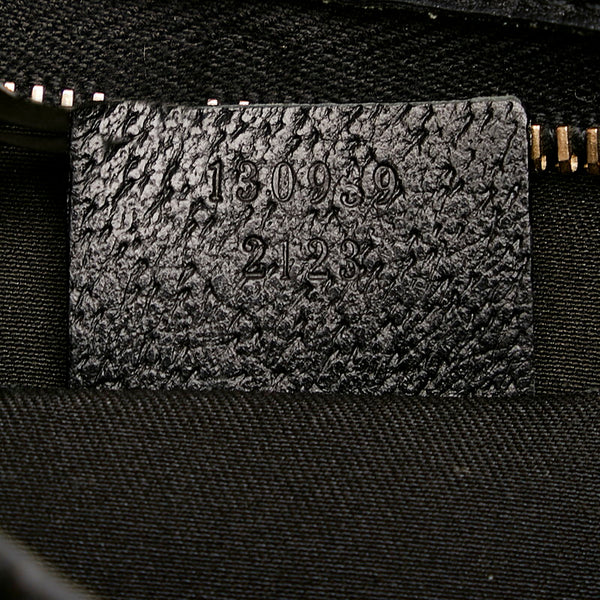 グッチ アビー ワンショルダーバッグ 130939 ブラック レザー レディース GUCCI 【中古】