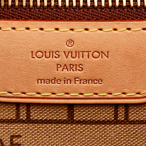 ルイ ヴィトン モノグラム ネヴァーフルPM M40155 ブラウン PVC レザー トートバッグ レディース LOUIS VUITTON 【中古】