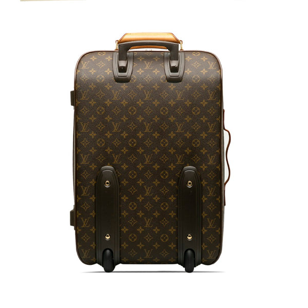 ルイ ヴィトン モノグラム ぺガス 55 キャリーバッグ M23294 ブラウン PVC レザー レディース LOUIS VUITTON 【中古】