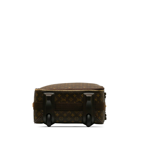 ルイ ヴィトン モノグラム ぺガス 55 キャリーバッグ M23294 ブラウン PVC レザー レディース LOUIS VUITTON 【中古】