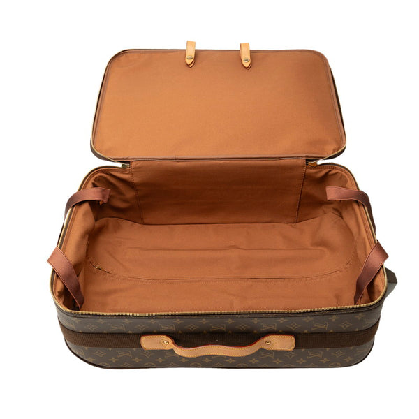 ルイ ヴィトン モノグラム ぺガス 55 キャリーバッグ M23294 ブラウン PVC レザー レディース LOUIS VUITTON 【中古】