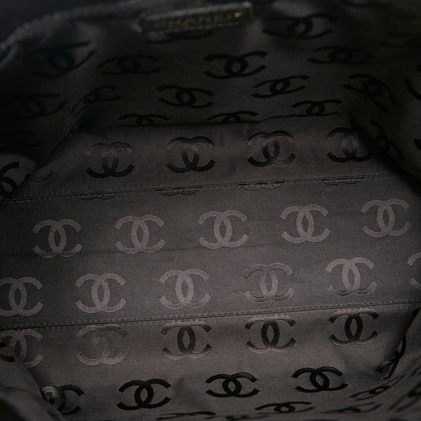 シャネル ココマーク トートバッグ ブラック キャビアスキン レディース CHANEL 【中古】