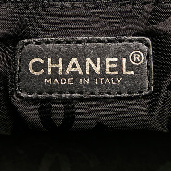 シャネル ココマーク トートバッグ ブラック キャビアスキン レディース CHANEL 【中古】