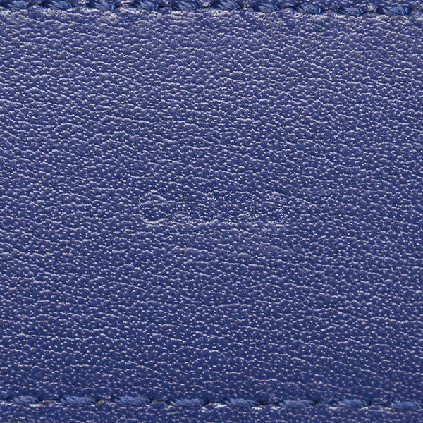 ルイ ヴィトン アンプラント サンチュール ベルト M9791 ネイビー レザー レディース LOUIS VUITTON 【中古】