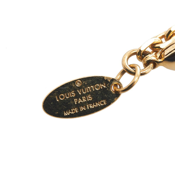 ルイ ヴィトン コリエ アンクルージョン アールデコ ネックレス M67099 ゴールド メッキ レディース LOUIS VUITTON 【中古】