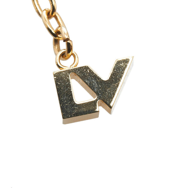 ルイ ヴィトン コリエ アンクルージョン アールデコ ネックレス M67099 ゴールド メッキ レディース LOUIS VUITTON 【中古】