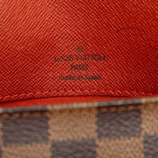 ルイ ヴィトン ダミエ ミュゼットサルサ ロング ショルダーバッグ N51300 エベヌ ブラウン PVC レザー レディース LOUIS VUITTON 【中古】