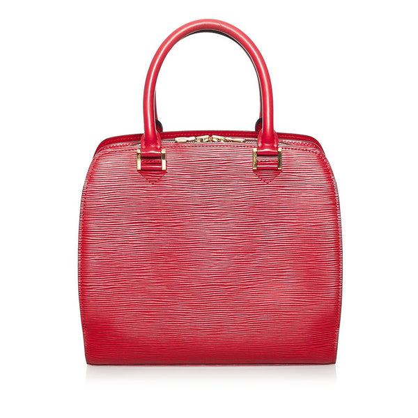 ルイ ヴィトン エピ ポンヌフ ハンドバッグ M52057 カスティリアンレッド レザー レディース LOUIS VUITTON 【中古】