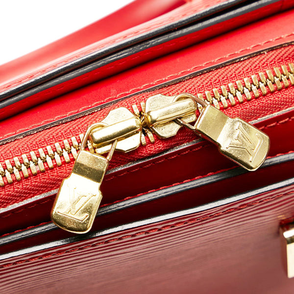ルイ ヴィトン エピ ポンヌフ ハンドバッグ M52057 カスティリアンレッド レザー レディース LOUIS VUITTON 【中古】