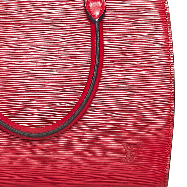 ルイ ヴィトン エピ ポンヌフ ハンドバッグ M52057 カスティリアンレッド レザー レディース LOUIS VUITTON 【中古】