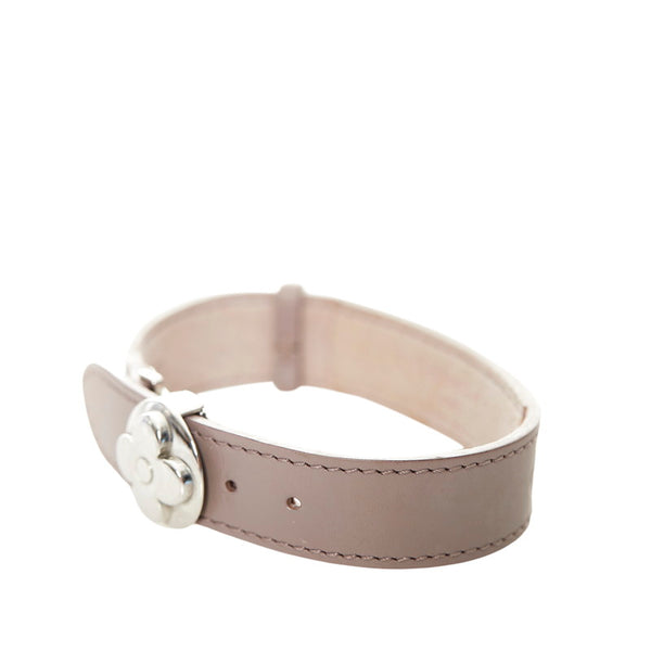 ルイ ヴィトン モノグラム グッドラックブレス ブレスレット M34448 ライラック レザー レディース LOUIS VUITTON 【中古】