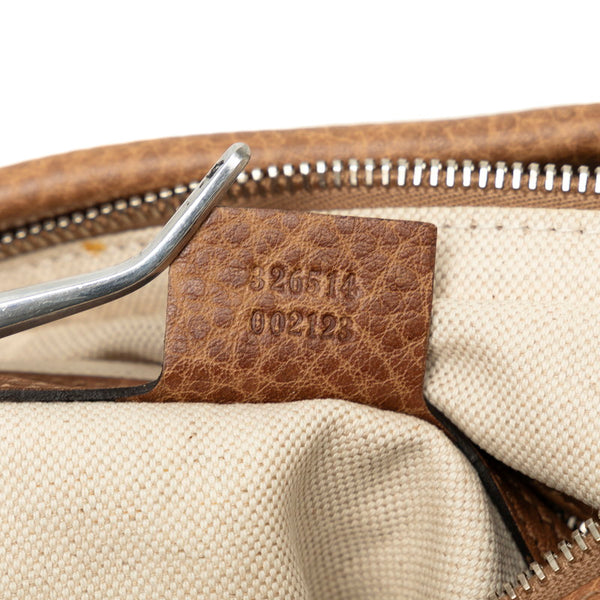 グッチ ハンドバッグ ショルダーバッグ 2WAY 326514 ブラウン レザー レディース GUCCI 【中古】