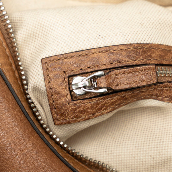 グッチ ハンドバッグ ショルダーバッグ 2WAY 326514 ブラウン レザー レディース GUCCI 【中古】