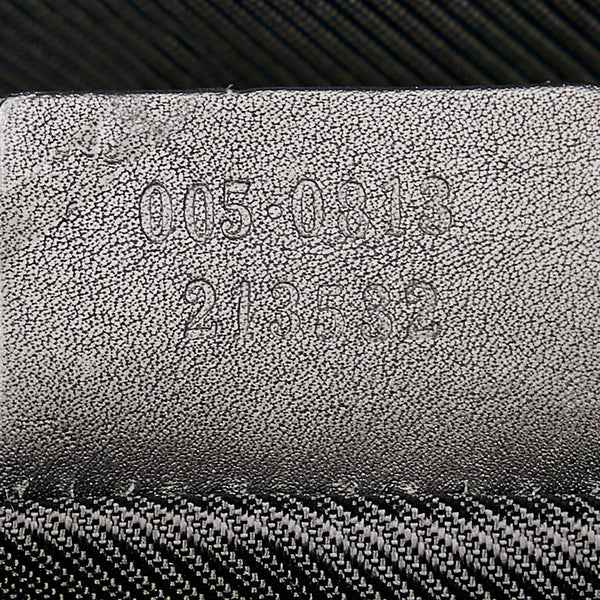 グッチ GGキャンバス ワンショルダーバッグ 005 0813 ブラック キャンバス レザー レディース GUCCI 【中古】